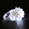 Acmee - 30 anillos de goma suave con luz LED