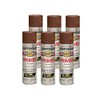 Rust-Oleum 7569838-6PK Professional Primer Spray, 15 Oz, Flat Red, 6