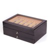 3 Layer Wood Pen Display Box 34 Pen Organizer Box,