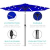 Best Choice Products 10ft Solar Polyester LED Lighted Patio Umbrella