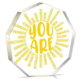 2024 Stocking Suffer Best Funny White Elephant Stocking Stuffers For Friends Christmas Stocking Stuffers For Women Stocking Stuffers For Family Stocking Stuffers For Boss Inspirational Sunshine Gifts Double Sided Acrylic