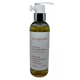 Clarins Hand Gel Gentle Foaming Cleanser with Cottonseed, 200 mL / 6.7 Oz