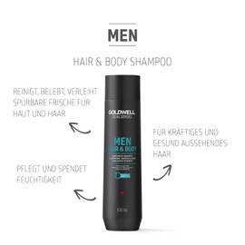 Goldwell Dualsenses Men Hair & Body Shampoo for All Hair Types 300ml