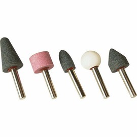 Wideskall® 5 Pieces 1/8" inch Assorted Abrasive Mounted Grinding Stone Wheel Bits
