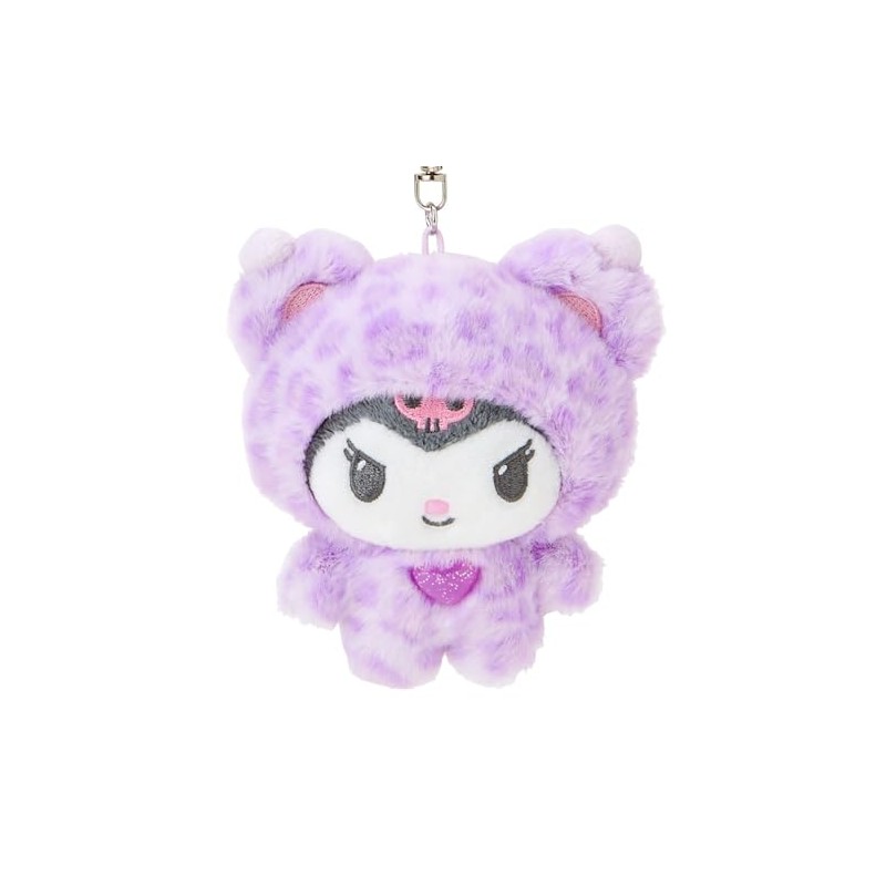 Sanrio G-Bear 976946 Plush Key Chain, Kuromi