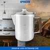 APOXCON Coffee Percolator Camping Coffee Pot Stainless Steel Coffee Maker