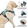 NESTROAD No Pull Dog Harness,Adjustable Oxford Dog Vest Harness with
