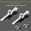 Jiozermi 4 Pack Sliding Glass Door Ratchet Lock with 4