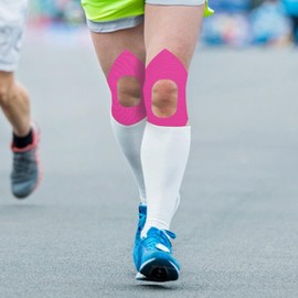 Athletic Tape for Knee | Lightweight Knee Support Tape,Breathable Flexible Waterproof 10X Patch for Added Stability Rehabilitation Exercises Hiking Weightlifting Running Intense Workouts