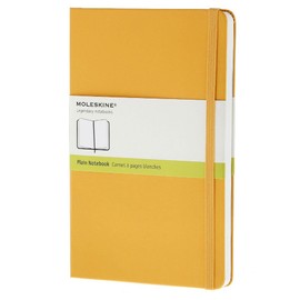 Moleskine Pocket Size Plain Hard Notebook - Golden Yellow