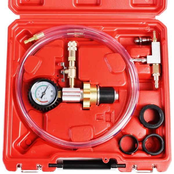 JIFETOR Cooling System Vacuum Purge Radiator Coolant Refill Tool Kit,