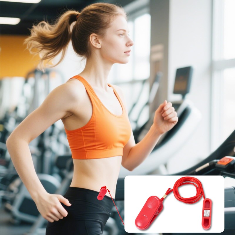 Gosknor 2pcs Treadmill Magnet Safety Key, 1.7x0.5 Inch Universal Magnetic