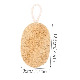 Outanaya 2pcs Thickened Loofah Dish Scrubber Sponge for Kitchen Cleaning Durable and Soft Exfoliating Tool for Dishwashing Woks and Pans for Home and Restaurant Use