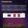 LED Grow Lights for Seed Starting Vegetables Bloom, UV-IR Included