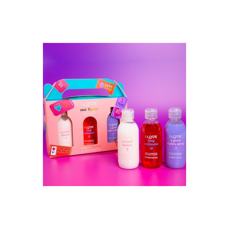 I LOVE Me Time Pamper Pack - Self Care Kit