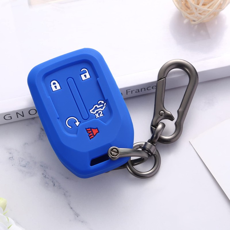 TANDRIVE 2PCS Silicone Smart Key Fob Case Cover for 2023