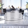 BREKX Aspen Heavy-Duty Oval Stainless Steel Drink Cooler for Parties