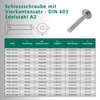 DSM - Carriage Bolts M10 x 90 mm DIN 603