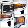 labwork 1PC Headlight Assembly Chrome Housing Replacement for Silverado 1500