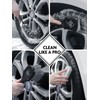 Fantasticlean 6PCS Car Wheel Cleaning Pro Kit, Tire Brush, Soft-bristled