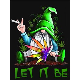 Diamond Painting, DIY 5D Diamond Gnome Painting Kits, DIY Cross Embroidery Painting Kits, Adult Painting by Numbers for Home Wall Decor (30 x 40 cm)