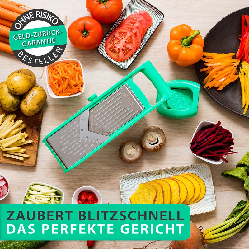 freegreen® Germany Fruit and Vegetable Slicer Made of Stainless Steel