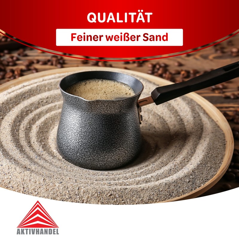 AKTIVHANDEL Smoking Sand Fine White, 490 g Bag, Perfect for