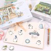 100 Pcs Cute Fat Duck Stickers for Kids Scrapbooking Water