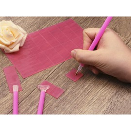 Tupalizy 100PCS 5D Diamond Painting Glue Clay with 6PCS 3 Sizes Diamond Painting Pens Cross Stitch Tool Set Diamond Painting Wax and Sticky Pens Kits Accessories for Diamond Dots Picture DIY Art Craft