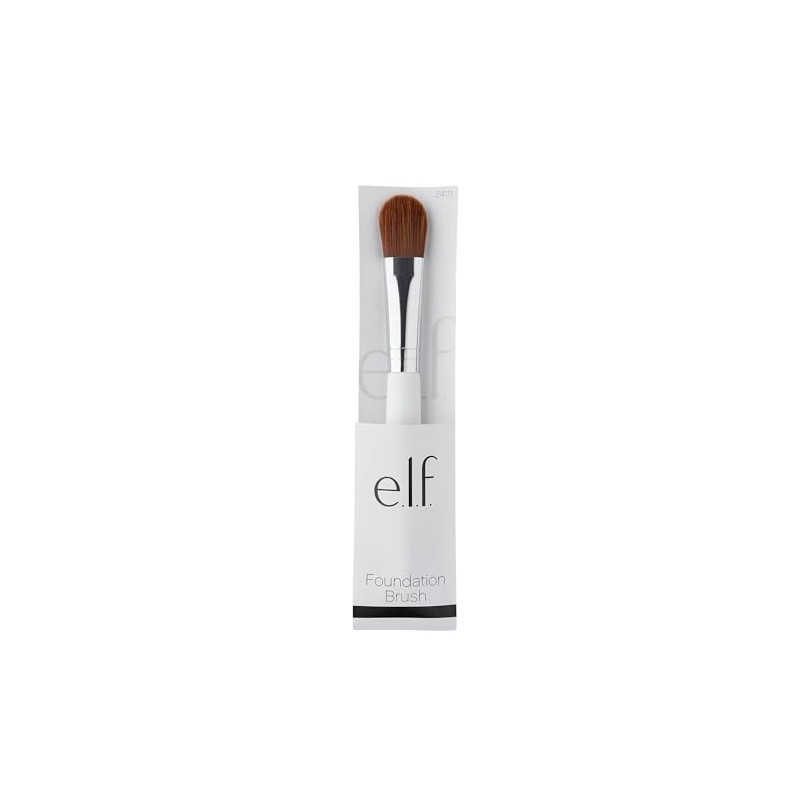 e.l.f. Foundation Brush, Tapered Face Makeup Brush For A Flawless,
