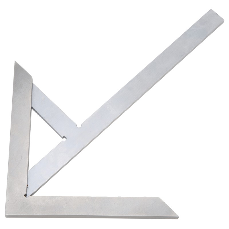 High Accuracy Center Angle Gauge Protractor Stainless Steel 45/90 Degree