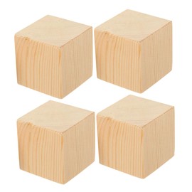 Operitacx Set of 4 Lift Block Elevator Wedges Bed Furniture Raisers Bed Lifter Riser Heavy Duty Riser Furniture Lifter for Heavy Furniture Table Risers for Desk Legs Bed Raiser Wood Khaki