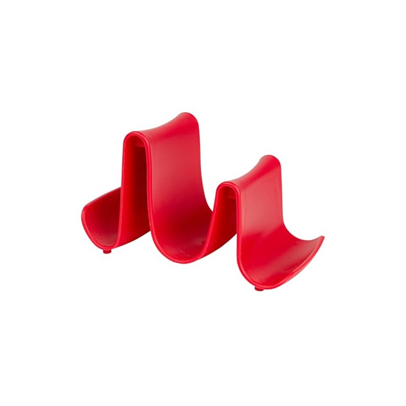 Hutzler Compact Pot Lid Stand and Spoon Rest, Space Saving