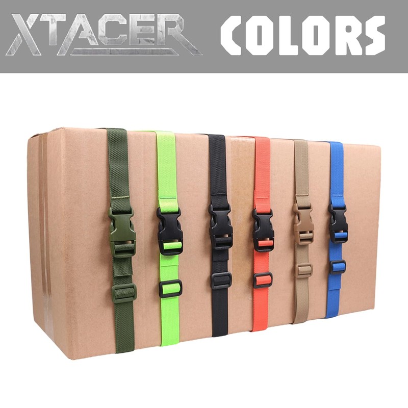 XTACER 1 Inch Molle Backpack Accessory Strap Luggage Straps Cover