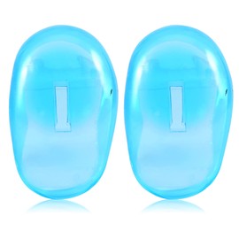 Ear Covers For Hair Dryer, ear covers for hair dryer, Cimenn 2pcs Blue Ear Cover Anti Staining Plastic Guard Earmuffs From The Dye