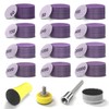 Sanding Discs 1 Inch 120 PCS Wet/Dry Sandpaper Hook and