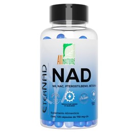 All Nature Eternad Nad 120 Capsulas 750mg