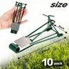 10 Pack Gopher Traps - Reusable Metal Gopher Trap, Easy