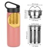 Linkidea 2 Pack Water Bottle Tea Infuser for Loose Tea