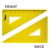 Geometry Set of 4, Drawing Set Triangle 45°/125 cm, Triangle