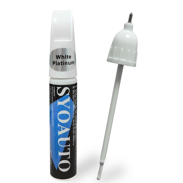 SYOAUTO SYOAUTO White Platinum Touch Up Paint Fit for Ford