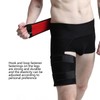 Thigh Compression Sleeve Adjustable Breathable Hamstring Upper Leg Hip Support