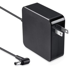 ［4.0 * 1.7 MM］Adaptador de cargador de 65 W para Lenovo IdeaPad 310 320 330 330s 120s 130 510 520 530s 710s 310-15ABR 310-15IKB 320-15ABR 320-15ABR 320-15ABR 0-15IAP 330-15ARR, con enchufe de EE. UU.