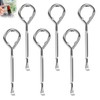 6PCS Paint Tin Opener Tool, Alloy Steel, 2 in 1