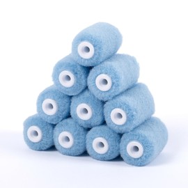 Signkingdom Paint Roller, Small Roller, 2 Inch, Medium Long Hair, 0.5 inch (13 mm), Pack of 10, Microfiber DIY Painting, Waterproof, Paint, Change Roller, Painting Kit, egb-rora2mm (2 inch & 10