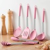 LIANYU Silicone Kitchen Utensils Set of 6, Cooking Utensils Spatula
