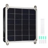 Solar Panel Powered Fan Kit 20W Monocrystalline Solar Panel Exhaust