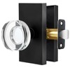 Newlaking Passage Crystal Glass Door Knobs Interior Door Knobs Door