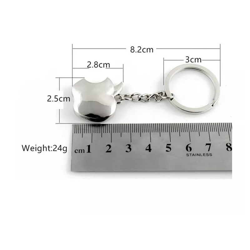 TBG Llavero Apple Logo Manzana Mordida