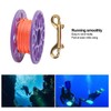 Diving Spool Plastic Prevent Winding Lightweight Diving Finger Reel with